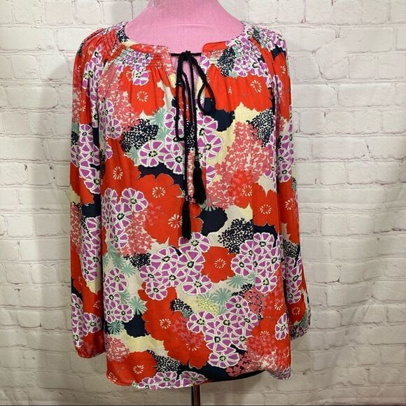 M DR2 by Daniel Rainn loose fitting floral top - Picture 8 of 8
